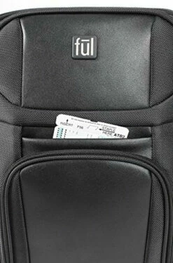 Ful Crosby Carry-on Luggage, Narrow Profile For Underseat Storage, Black" -TRAVELPRO Sales 51Iks7zdg 2BL