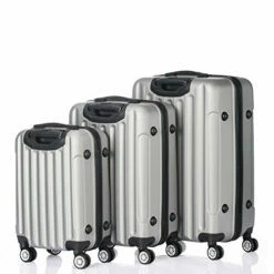 GOMHWAOL Luggage 3 Piece Set Suitcase ABS Material Hardshell Lightweight (Silver Gray) 17 GOMHWAOL Luggage 3 Piece Set Suitcase ABS Material Hardshell Lightweight (Silver Gray) -TRAVELPRO Sales 51JAn9CchzL 8a8050ab 0bba 4921 8f8d f9fc6dcb897b