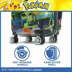 Ful Pokemon Pikachu 21 Inch Rolling Luggage, Hardshell Carry On Suitcase With Wheels, Multicolor (FBML0001-998) 11 Ful Pokemon Pikachu 21 Inch Rolling Luggage, Hardshell Carry On Suitcase With Wheels, Multicolor (FBML0001-998) -TRAVELPRO Sales 51K CippmQL