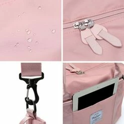 Womens Travel Bags, Weekender Carry On For Women, Sports Gym Bag, Workout Duffel Bag, Overnight Shoulder Bag Fit 15.6 Inch Laptop Pink Large -TRAVELPRO Sales 51LIdQih7JL