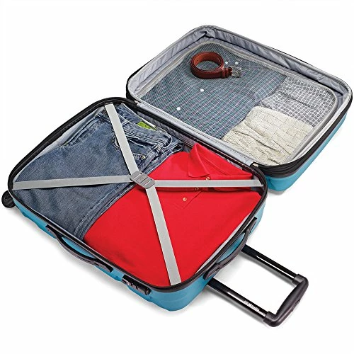 Samsonite 68310-2479 Omni Hardside Luggage 28 Inch Spinner - Caribbean Blue Bundle With Manual Luggage Scale 5 Samsonite 68310-2479 Omni Hardside Luggage 28 Inch Spinner - Caribbean Blue Bundle With Manual Luggage Scale - Image 3