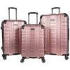 Kenneth Cole REACTION Scott's Corner Hardside Expandable 8-Wheel Spinner TSA Lock Travel Suitcase, Rose Gold, 3-Piece Set (20", 24", & 28") -TRAVELPRO Sales 51Li8vEqy0L
