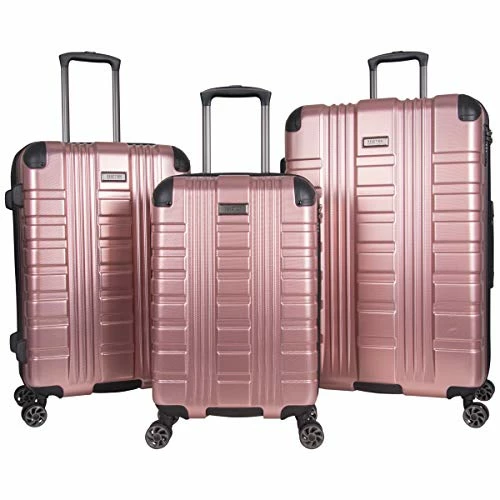 Kenneth Cole REACTION Scott's Corner Hardside Expandable 8-Wheel Spinner TSA Lock Travel Suitcase, Rose Gold, 3-Piece Set (20", 24", & 28") 3 Kenneth Cole REACTION Scott's Corner Hardside Expandable 8-Wheel Spinner TSA Lock Travel Suitcase, Rose Gold, 3-Piece Set (20", 24", & 28")