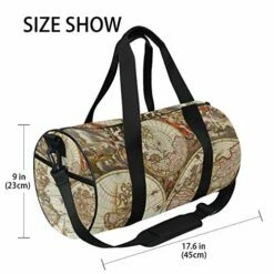 OuLian Duffel Bag Vintage Map Wallpapers - Cave Women Garment Gym Tote Bag Best Sports Bag For Boys -TRAVELPRO Sales 51LujbbyaPL