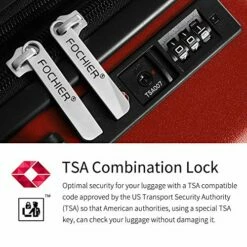 3 Piece Hardshell Luggage Set, Expandable Lightweight Suitcase Sets With Spinner Wheels, TSA Lock (20/24/28 Inch), Red -TRAVELPRO Sales 51M48MBiXcL