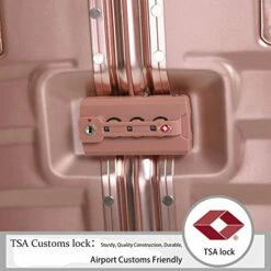 Sondre X Luggage Rolling Wheels Old Fashion Trunk Suitcase PC ABS Spinner Hardshell Carry On With TSA Lock 20" 24" 26" 29"(White) -TRAVELPRO Sales 51MC9mefZbL