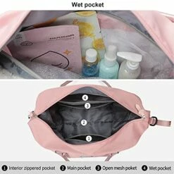 Travel Duffel Bag, Sports Tote Gym Bag, Shoulder Weekender Overnight Bag For Women -TRAVELPRO Sales 51NiGucGDkS