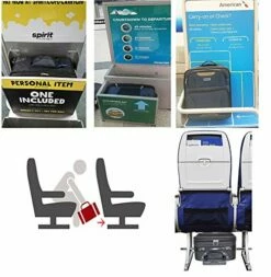 Boardingblue Airlines Rolling Personal Item Under Seat Luggage Frontier, Spirit (Black) 15 Boardingblue Airlines Rolling Personal Item Under Seat Luggage Frontier, Spirit (Black) -TRAVELPRO Sales 51Nsx DqCxL