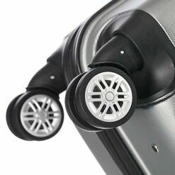 GOMHWAOL Luggage 3 Piece Set Suitcase ABS Material Hardshell Lightweight (Silver Gray) 16 GOMHWAOL Luggage 3 Piece Set Suitcase ABS Material Hardshell Lightweight (Silver Gray) -TRAVELPRO Sales 51OieRiyTvL