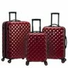 Rockland Quilt Hardside Expandable Spinner Wheel Luggage Set, Red, 3-Piece (20/24/28) -TRAVELPRO Sales 51QTJfEJJAL