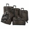 American Flyer Animal Print 5-Piece Spinner Luggage Set, Leopard Black -TRAVELPRO Sales 51RjMmBv lL
