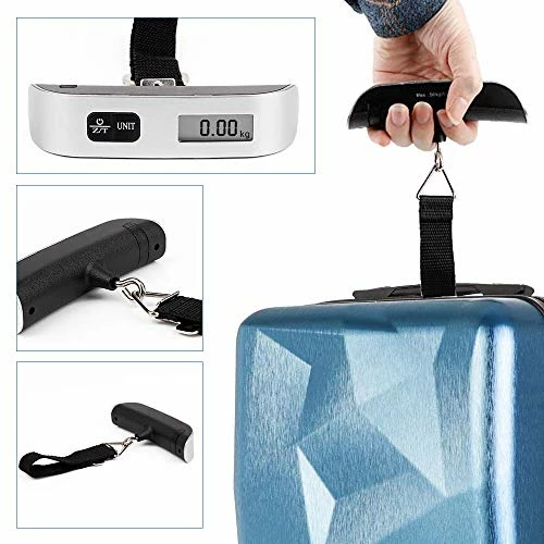 Semper Hardside Blue Luggage Sets With 4- Spinner Wheels, 4-Piece Lightweight Carry- On Suitcase Sets In 18" 20" 24" 28" FREE Luggage Scale 7 Semper Hardside Blue Luggage Sets With 4- Spinner Wheels, 4-Piece Lightweight Carry- On Suitcase Sets In 18" 20" 24" 28" FREE Luggage Scale - Image 5