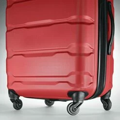 Samsonite Omni PC Hardside Expandable Luggage With Spinner Wheels, Red, Checked-Large 28-Inch -TRAVELPRO Sales 51SGJ as9DL