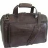 AmeriLeather Croco-Print 16" Leather Carry-On Weekend Duffel (Dark Brown 1 AmeriLeather Croco-Print 16" Leather Carry-On Weekend Duffel (Dark Brown -TRAVELPRO Sales 51SQVvqAU5L