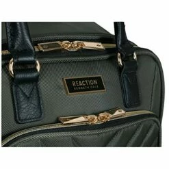 Kenneth Cole Reaction Women's Chelsea Luggage Chevron Softside 8-Wheel Spinner Expandable Suitcase Collection, Olive, 4 Underseater -TRAVELPRO Sales 51SRVNrBz2L
