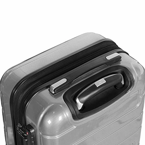 Olympia Nema 18" Carry-on Underseater Spinner W/TSA Lock, Silver 4 Olympia Nema 18" Carry-on Underseater Spinner W/TSA Lock, Silver - Image 2