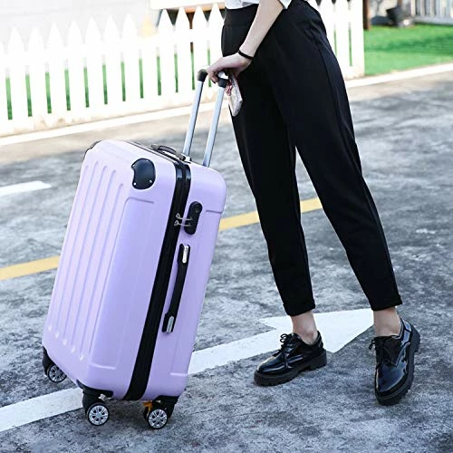 26 Inch Trolley Case/Bags Woman Travel Suitcase With Wheels Rolling Carry On Luggage,B,24 9 26 Inch Trolley Case/Bags Woman Travel Suitcase With Wheels Rolling Carry On Luggage,B,24 - Image 7