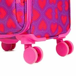 Cloe By Agatha Ruiz De La Prada Carry-On 20 Inch Luggage With 360º-spinner Wheels In Magenta Color -TRAVELPRO Sales 51T7cYx25XS