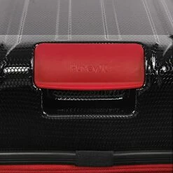 Hurley Swiper Hardside Spinner Carry On Luggage 21", Black/Red -TRAVELPRO Sales 51V VSPlkYS