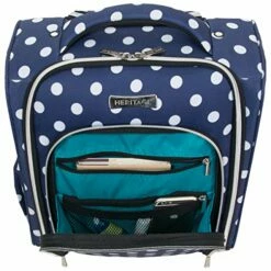 Heritage Travelware Albany Park 16" 600d Polka Dot Polyester 2-Wheel Underseater Carry-on 25 Heritage Travelware Albany Park 16" 600d Polka Dot Polyester 2-Wheel Underseater Carry-on -TRAVELPRO Sales 51WHQgcl8OL