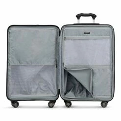 Travelpro Roundtrip Hardside Expandable Spinner Luggage, Silver, 2-Piece Set (21/25) 12 Travelpro Roundtrip Hardside Expandable Spinner Luggage, Silver, 2-Piece Set (21/25) -TRAVELPRO Sales 51WMa5YnK8L