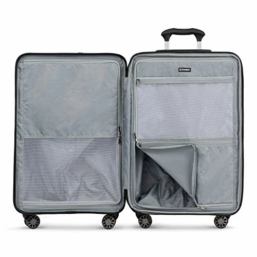 Travelpro Roundtrip Hardside Expandable Spinner Luggage, Silver, 2-Piece Set (21/25) 6 Travelpro Roundtrip Hardside Expandable Spinner Luggage, Silver, 2-Piece Set (21/25) - Image 4