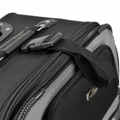 U.S. Traveler New Yorker Lightweight Softside Expandable Travel Rolling Luggage Set, Black/Grey, 4-Piece (15/21/25/29) -TRAVELPRO Sales 51ZEorgDWvL