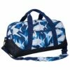 Wildkin Kids Overnighter Duffel Bags For Boys & Girls, Measures 18 X 9 X 9 Inches Duffel Bag For Kids, Carry-On Size & Ideal For School Practice Or Overnight Travel, BPA-free (Sharks) -TRAVELPRO Sales 51ZW0StfP5L