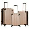Rockland London Hardside Spinner Wheel Luggage, Champagne, 3-Piece Set (20/24/28) -TRAVELPRO Sales 51ZtVoZFstL