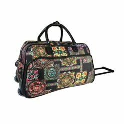 World Traveler 21-inch Carry-on Rolling Duffel Bag-Multi Patchwork, One Size -TRAVELPRO Sales 51 CoHKZKVL