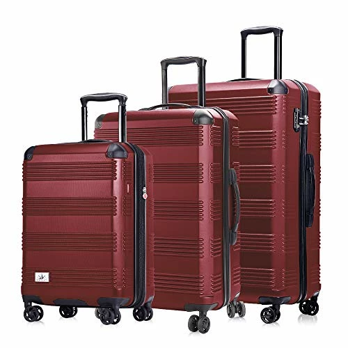 Verdi Luggage Set 3 Piece - Lightweight With USB Port Hardside Carry On Suitcase - Includes Expandable 20 Inch Carry On, 24In/TSA-Approved Lock 28In Checked Bag With 8-Wheel Rolling Spinner 3 Verdi Luggage Set 3 Piece - Lightweight With USB Port Hardside Carry On Suitcase - Includes Expandable 20 Inch Carry On, 24In/TSA-Approved Lock 28In Checked Bag With 8-Wheel Rolling Spinner
