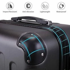 Sandinrayli 3 Pcs Luggage Set, Lightweight & Durable Travel Suitcase With Spinner Wheels, 20” 24” 28” Hardside Spinner Set -TRAVELPRO Sales 51ccGDsOnlL