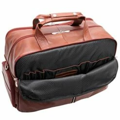 McKleinUSA Avondale, Pebble Grain Calfskin Leather, 22" Leather, Triple Compartment, Carry-All, Travel, Laptop Duffel, Brown (18904) 11 McKleinUSA Avondale, Pebble Grain Calfskin Leather, 22" Leather, Triple Compartment, Carry-All, Travel, Laptop Duffel, Brown (18904) -TRAVELPRO Sales 51cxSyCP6uL