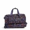 Vera Bradley Women's Duffle Luggage Lighten Up Foldable Duffel Rolling Suitcase, Foxwood Meadow, One Size -TRAVELPRO Sales 51dKxoLClLL