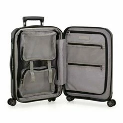 Traveler's Choice Pagosa Indestructible Hardshell Expandable Spinner Luggage, Black, Carry-on 22-Inch -TRAVELPRO Sales 51eUbbVePgL