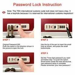 NZBZ Vintage Luggage Sets With Spinner Wheels Cute Carry On Suitcase Tsa Lock Luggage 3 Pieces (Green, 14inch & 20inch & 28inch) 10 NZBZ Vintage Luggage Sets With Spinner Wheels Cute Carry On Suitcase Tsa Lock Luggage 3 Pieces (Green, 14inch & 20inch & 28inch) -TRAVELPRO Sales 51egza6xB7S