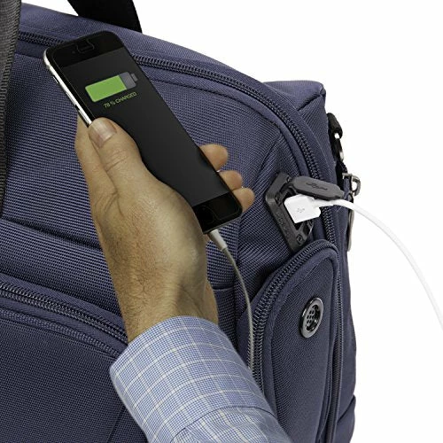 Travelpro Luggage Crew 11 22" Carry-on Smart Duffel With Suiter W/USB Port, Patriot Blue 6 Travelpro Luggage Crew 11 22" Carry-on Smart Duffel With Suiter W/USB Port, Patriot Blue - Image 4