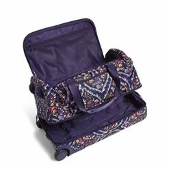 Vera Bradley Women's Duffle Luggage Lighten Up Foldable Duffel Rolling Suitcase, Foxwood Meadow, One Size -TRAVELPRO Sales 51fgxHjl6eL
