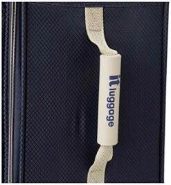 It Luggage World's Lightest New York Softside 8 Wheel Spinner, Evening Blue With Cobblestone Trim, Checked-Medium 28-Inch -TRAVELPRO Sales 51gORYawlfL