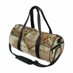 OuLian Duffel Bag Vintage Map Wallpapers - Cave Women Garment Gym Tote Bag Best Sports Bag For Boys -TRAVELPRO Sales 51geYWIAmjL