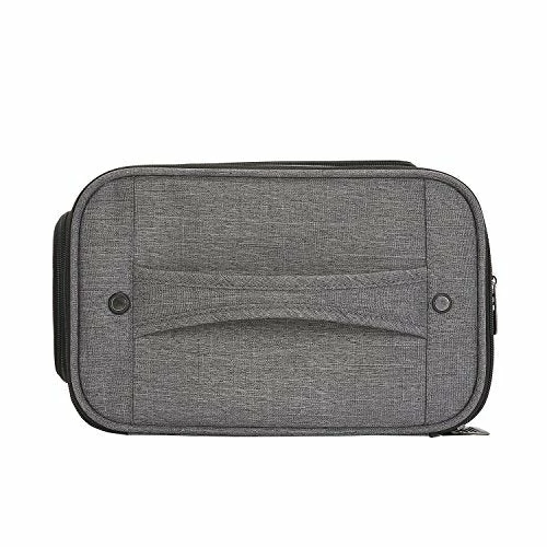 Travelers Club Luggage 16" Top Expandable Rolling Underseater W/USB Port, Dark Gray Suitcase, 17 Travelers Club Luggage 16" Top Expandable Rolling Underseater W/USB Port, Dark Gray Suitcase, - Image 15