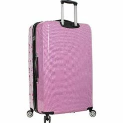Betsey Johnson Luggage Hardside 3 Piece Set Suitcase With Spinner Wheels (20" 26" 30") (One Size, Flamingo Strut) -TRAVELPRO Sales 51iL6Ay EEL