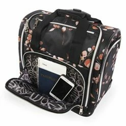 BEBE Women's Valentina-Wheeled Under The Seat Carry-on Bag, Floral Branch, One Size 11 BEBE Women's Valentina-Wheeled Under The Seat Carry-on Bag, Floral Branch, One Size -TRAVELPRO Sales 51iWT2KoEuL