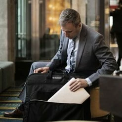 Prottoni 44-inch Garment Bag For Travel – Water-Resistant Carry-On Suit Carrier -TRAVELPRO Sales 51ijcD13Y7L