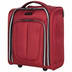 Kenneth Cole Reaction Lincoln Square 16" 1680d Polyester 2-Wheel Underseater Carry-on, Red 20 Kenneth Cole Reaction Lincoln Square 16" 1680d Polyester 2-Wheel Underseater Carry-on, Red -TRAVELPRO Sales 51ijd38j08L