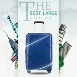 GinzaTravel Anti-scratch PP Material Never Breakage Widened And Thickened Large Capacity Luggage 3 Piece Sets 8-wheel Spinner Luggage Sets Expandable（all 20 24 28) -TRAVELPRO Sales 51jgGbm7gIL