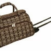 Jenni Chan Links Deluxe Carry-All Rolling Duffel, Brown, One Size 2 Jenni Chan Links Deluxe Carry-All Rolling Duffel, Brown, One Size -TRAVELPRO Sales 51jtr8 Qp2L