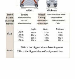 Sondre X Luggage Rolling Wheels Old Fashion Trunk Suitcase PC ABS Spinner Hardshell Carry On With TSA Lock 20" 24" 26" 29"(White) -TRAVELPRO Sales 51l0kK 2BKxfL