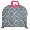 Ever Moda Hanging Garment Bag, Pink Grey Quatrefoil Moroccan (40-inch) -TRAVELPRO Sales 51l7dDGvdfL