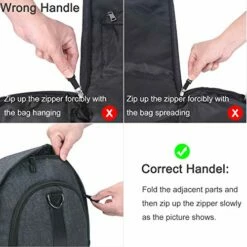 Carry-on Garment Bag Large Duffel Bag Suit Travel Bag Weekend Bag Flight Bag With Shoe Pouch For Men Women (Black) 13 Carry-on Garment Bag Large Duffel Bag Suit Travel Bag Weekend Bag Flight Bag With Shoe Pouch For Men Women (Black) -TRAVELPRO Sales 51n6oEdyuCL